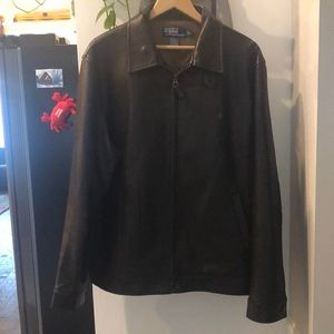 Men’s Leather Jacket Dark Chocolate Butter soft